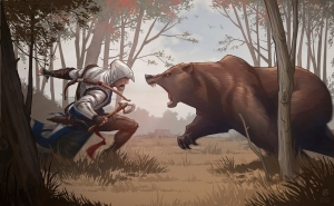 Assassins Creed 3 - Urso gigante